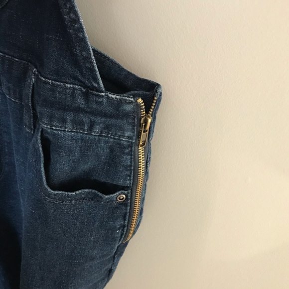 Forever 21 Dark Wash Overalls - Picture 11 of 11